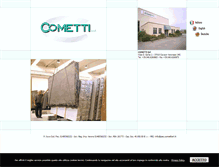 Tablet Screenshot of comettisrl.it